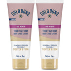 Gold Bond Age Renew Tight & Firm Body & Face Lotion, Aging, Dry Skin Lotion | Skin Firming Complex with Proteins & lipids, Clinically Proven to Visibly Tighten, Won't Clog Pores, Dermatologist Tested