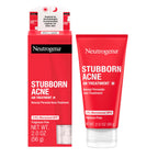 Neutrogena Stubborn Acne AM Face Treatment, 2.0 oz | 2.5% Micronized Benzoyl Peroxide Acne Treatment, Oil Free Daily Facial Treatment, Reduces Size & Redness of Breakouts