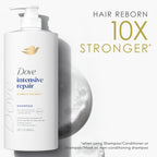 Dove Shampoo 4 Pack Intensive Repair for Damaged Hair with Bio-Protein Care Technology and Amino Serum 28 Fl Oz