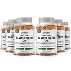 Organics Ocean Better Black Seed Oil Cold Pressed - Pure Nigella Sativa Oil for Immune Support - 5% Thymoquinone - Support Memory, Vitality, and Cellular Health