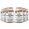 Organics Ocean Better Black Seed Oil Cold Pressed - Pure Nigella Sativa Oil for Immune Support - 5% Thymoquinone - Support Memory, Vitality, and Cellular Health