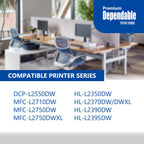 TN-760 High-Yield Black Toner Cartridge Twin Pack, TN-760 2PK
