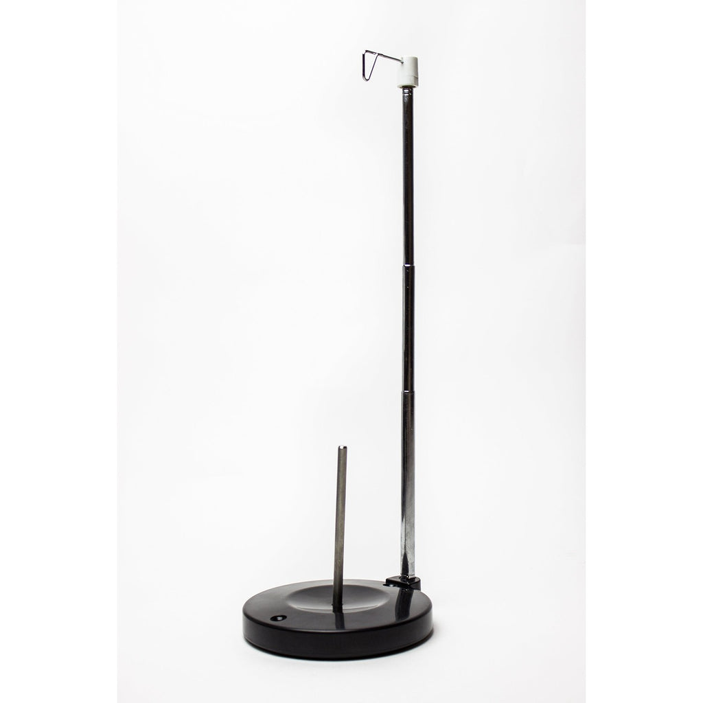 Adjustable Single Thread Spool Holder – Stand alone Embroidery, Sewing or Quilting Thread Holder or Stand – Ensures Smoother Feed = Heavy Plastic Base