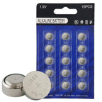 youchen 15 Pack LR44 Alkaline Button Cell Battery,AG13 1.5V Coin Batteries