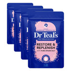 Dr Teal's Epsom Salt Magnesium Soak, Restore & Replenish with Pink Himalayan Salt, 3 lbs