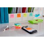 Post-it Super Sticky Notes, 1.88 x 1.88 in, Supernova Neons, 8 Pads