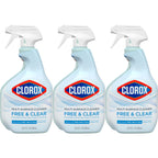 Buy now Clorox Free & Clear Multi Surface Cleaner, Spray Bottle, Fragrance Free, 32 Fluid Ounces, Pack of 3 at indiglob india