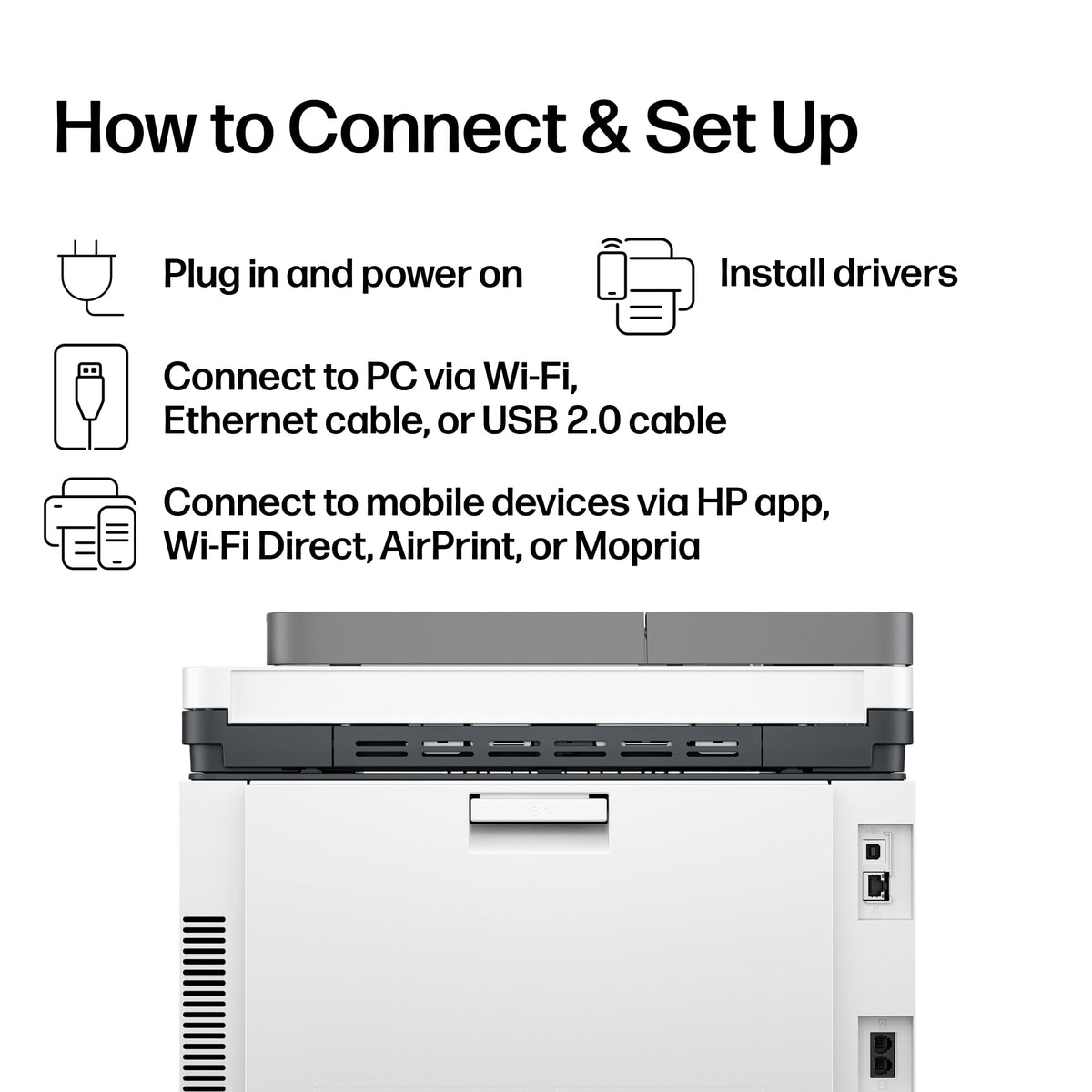 HP Color LaserJet Pro MFP 3301sdw Wireless All-in-One Color Laser Printer, Office Printer, Scanner, Copier, ADF, Duplex, Best-for-Office (499Q3F)