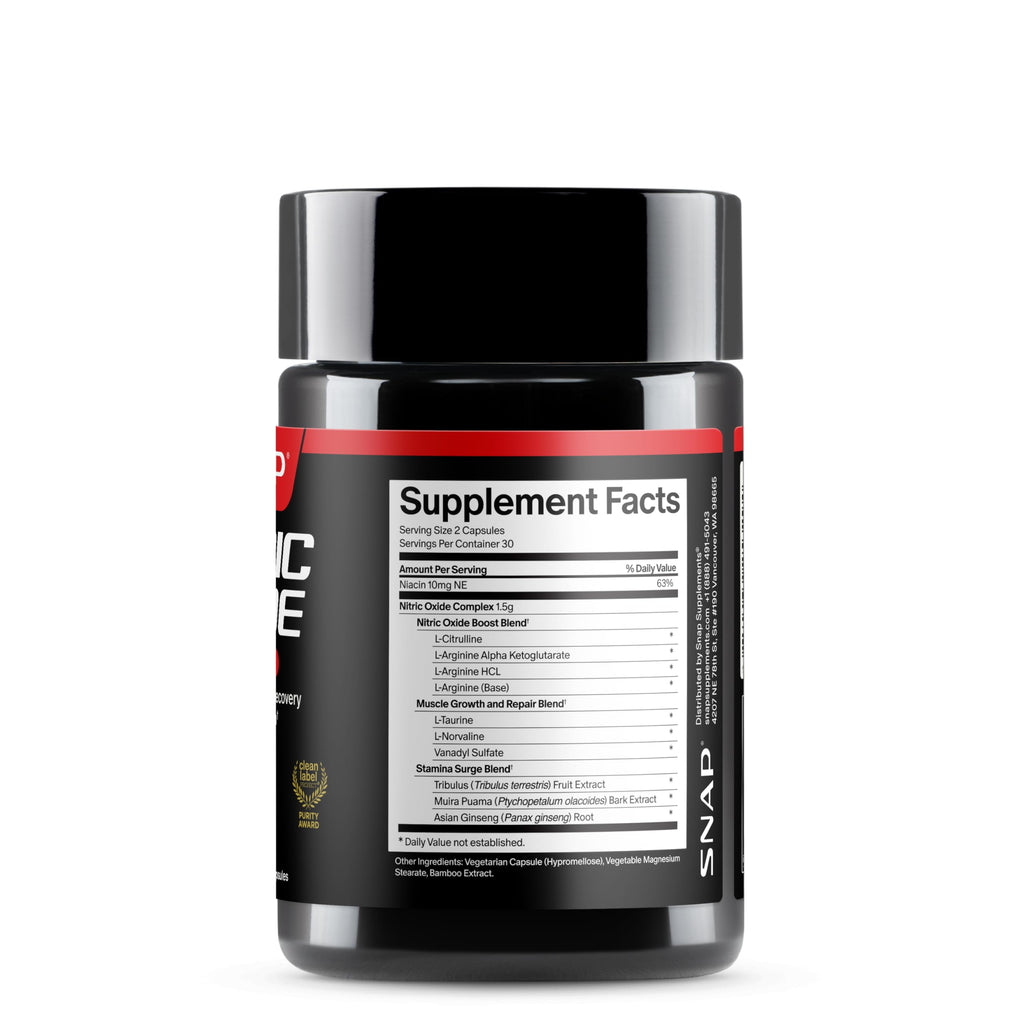 Snap Supplements Prostate Health + Nitric Oxide Booster Bundle, 90+60 Caps | Stinging Nettle, Saw Palmetto for Men, Prostate Support Supplement, Nitric Oxide Supplements for Men, L-Arginine L-Citrulline