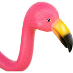 Buy now GIFTEXPRESS Pink Flamingos Yard Decorations - 4 Pack Small 14" Tall Plastic Flamingo Statue w/Metal Stakes - Lawn Ornaments & Garden Decor for Outdoor Parties at indiglob india