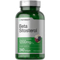Horbäach Beta Sitosterol 1200mg | 240 Softgel Capsules | Mega Strength
