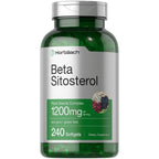 Horbäach Beta Sitosterol 1200mg | 240 Softgel Capsules | Mega Strength