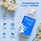 Buy now Sliquid H2O Water Based Lube, No Fragrance or Taste, Natural Lube Women, Stain Free, 8.5 Fl Oz at indiglob india