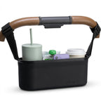 Silicone Stroller Organize, 40 oz Cup Holders, Waterproof & Easy-Clean, BPA-Free Caddy with Phone Pocket & Storage, Universal Anti-Slip Straps Fit UPPAbaby, Bugaboo, Nuna, Doona & Most Strollers