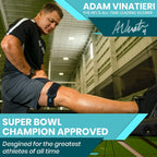 Buy now Vive IT Band Strap - Iliotibial Band Compression Wrap - Outside of Knee Pain, Hip, Thigh & ITB Syndrome Support - Neoprene Brace for Running and Exercise - Athletic Stabilizer for Men, Women at indiglob india