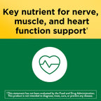 Nature Made Potassium Gluconate 550 mg, Potassium Supplements, 100 Tablets | Dietary Supplement for Nerve, Muscle and Heart Function Support, Helps Support Fluid Balance, Gluten Free, 100 Day Supply