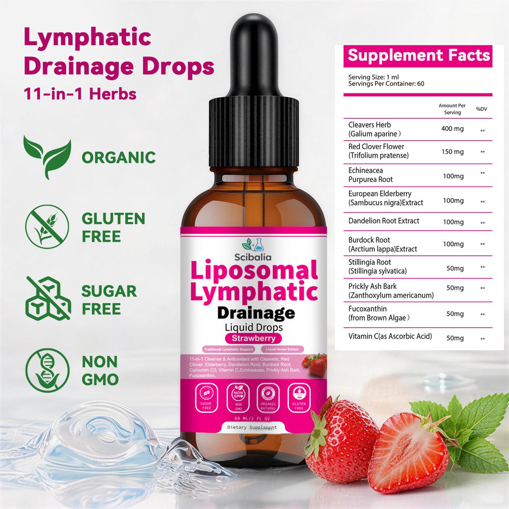 Liposomal Lymphatic Drainage Drops