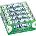 Buy now LIFE SAVERS Mints Wint-O-Green Hard Candy Bulk Mints, Hard Candies, Individually Wrapped Single Rolls, .84 Ounce, 20 Count Box at indiglob india