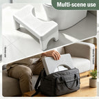 6.7'' Toilet Stool, Poop Stools Adults, Squatting Potty Stool Gray