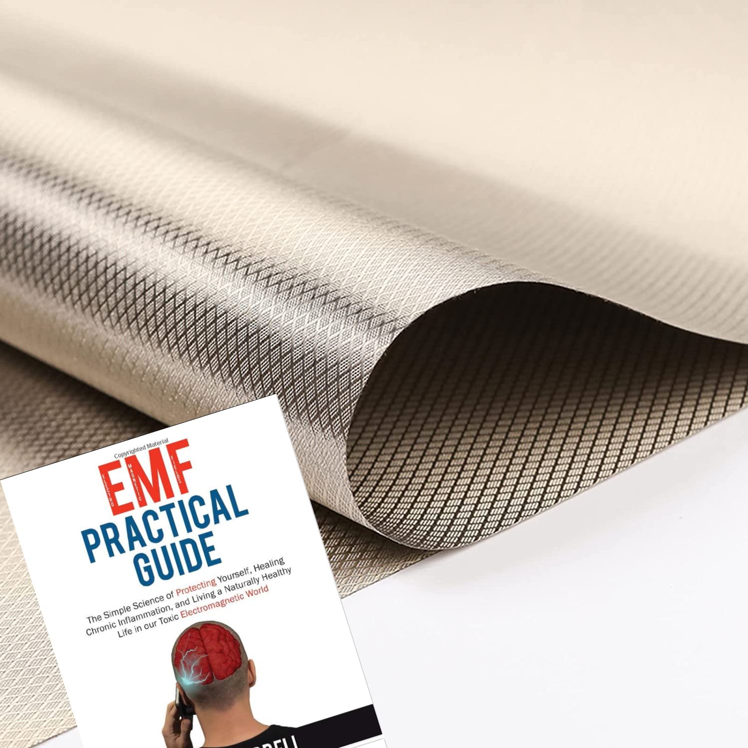 Buy now Faraday Fabric Kit Faraday Cage (44in W x 9ft L) Seal RF Enclosures Military Grade Conductive Material Shields RF Signals (WiFi, Cell, Bluetooth) 3 Yards Faraday Blanket 3 yards at indiglob india
