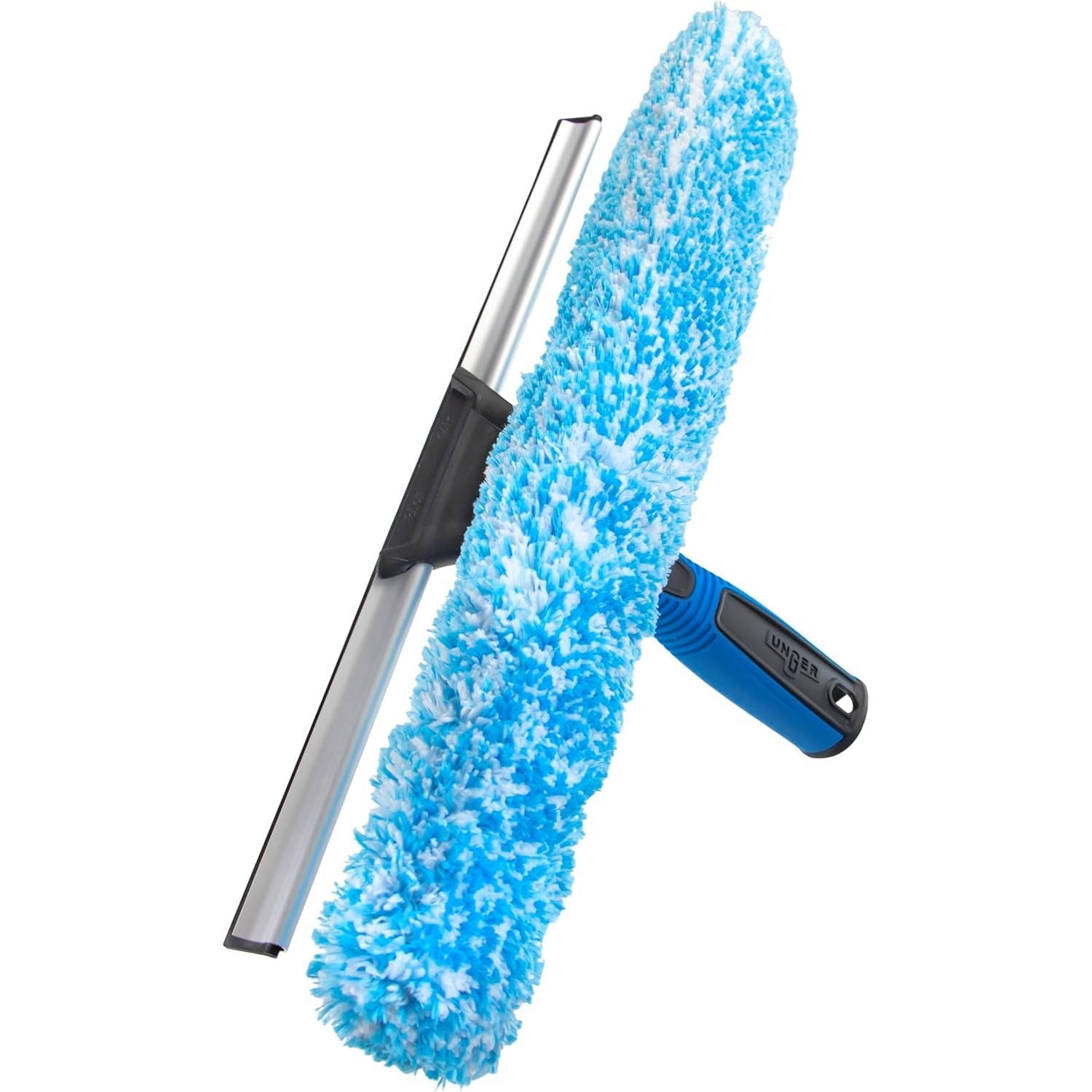 Buy now Unger Professional 2-in-1 Squeegee and Scrubber, 14â€ Window Cleaning Tool with Streak-Free Results, Commercial and Residential Use, Microfiber Sleeve to Clean without Scratching 14-inch 14" 2-in-1 Window Cleaner II at indiglob india