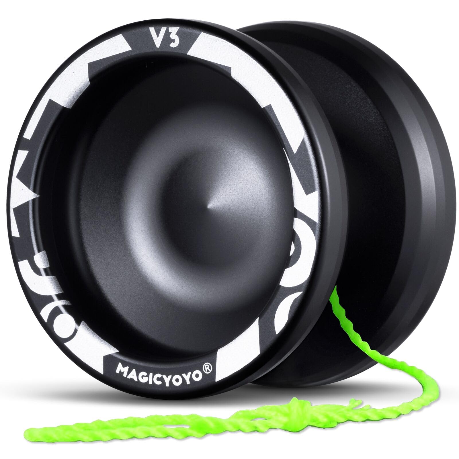 Buy now MAGICYOYO V3 Yoyo for Kids 8-12 or Above, Responsive Yoyo Professional with Dual Function, Professional Trick Yo yo for Adults with 12 Yo-yo Strings, KK Bearing, Bearing Puller, Axle,Case Bag -Black V3 Black at indiglob india