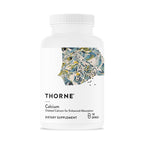 THORNE Calcium, Chelated DiCalcium Malate Supplement, 120 Capsules | Supports Strong Bones & Teeth, Healthy Nerve Signaling & Normal Muscle Contraction*, Gluten-Free, NSF Contents Certified
