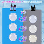 LET'S RESIN UV Resin, 200g High Viscosity Resin for Crafts, Doming, Coating
