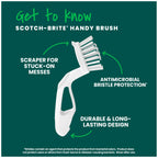 Scotch-Brite Handy Brush, 6 Pack