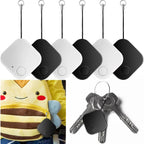 Buy now Flutesan 6 Pack Portable GPS Tracking Mobile Tracking Bluetooth Tracker Smart Anti Loss Device Waterproof Key Finder Locator Tracker for Kids Dog Pet Cat Wallet Keychain Luggage App Control with Rope Default at indiglob india