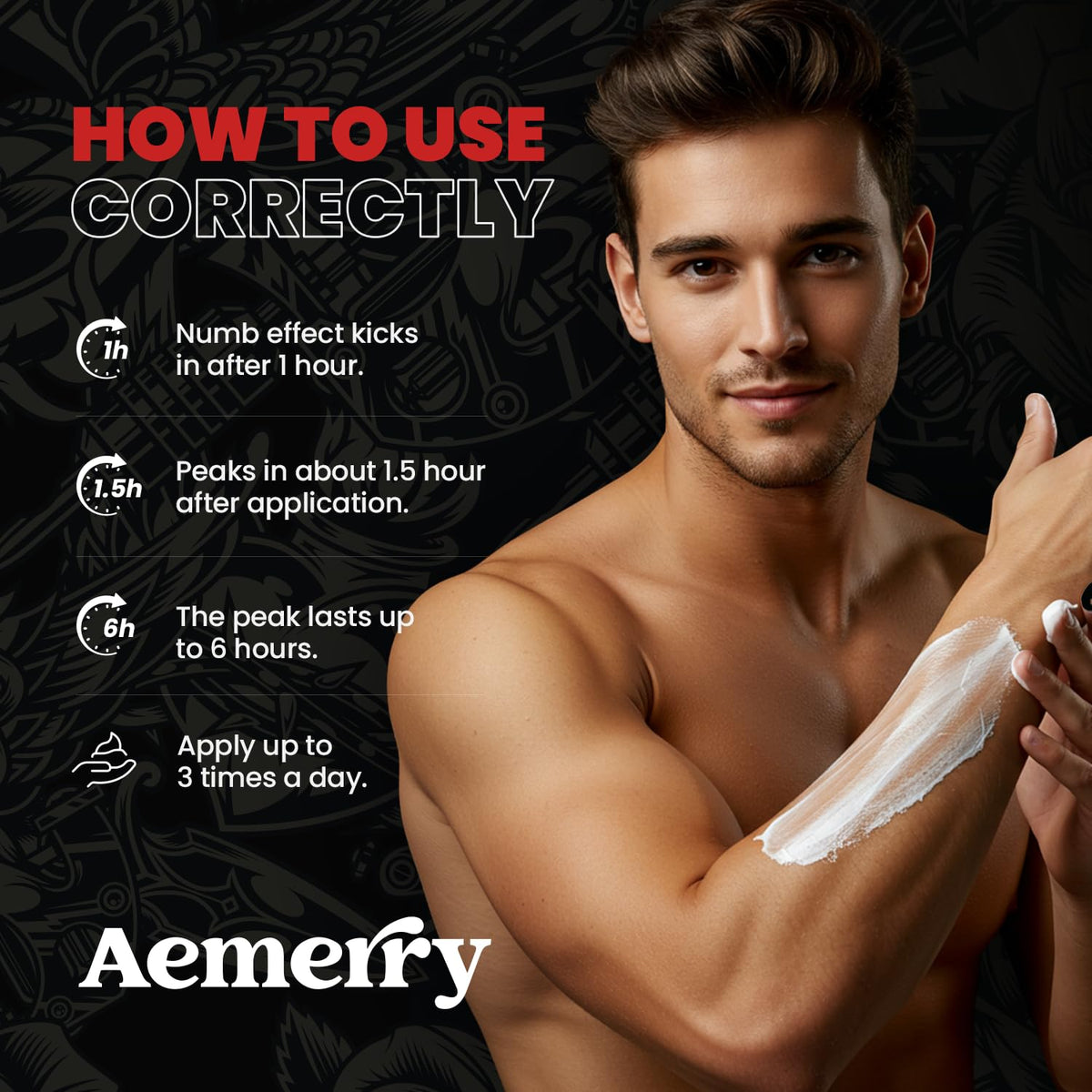 Numbing Cream Maximum Strength: Extra Strength Numbing Cream - Up to 6 Hours Numbness for Multi-Purpose Use