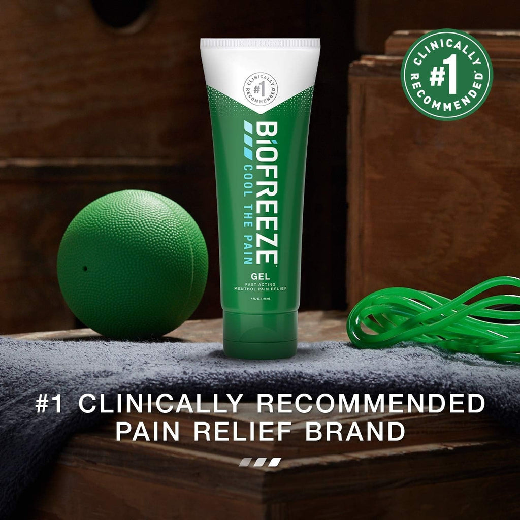 Buy now Biofreeze Pain Relief Gel, 4 oz. Tube (Packaging May Vary) at indiglob india