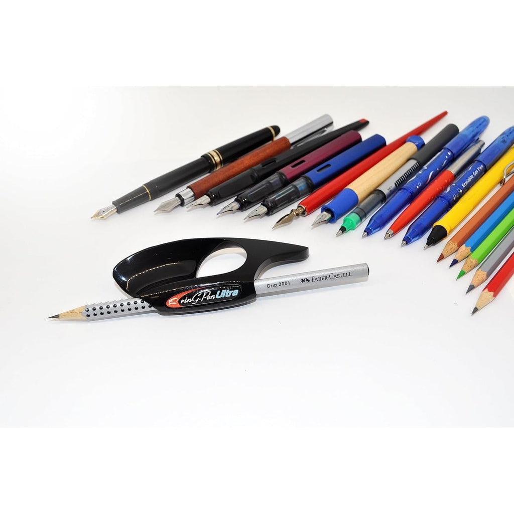 Buy now Universal Grip Support for Writing, Art Tools, and Daily Activities (Large, Black) at indiglob india
