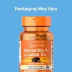 Puritan's Pride Zeaxanthin 4mg with Lutigold™ Lutein 10mg Carotenoids