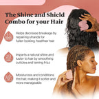Buy now Kitsch Castor Oil Shampoo and Conditioner Set - Organic Castor Oil Hair Care for Dull & Dry Hair - Nourishing Bar Soap for Hair Growth - Free of Sulfate, Silicone, & Paraben - Made in USA - 2pcs at indiglob india