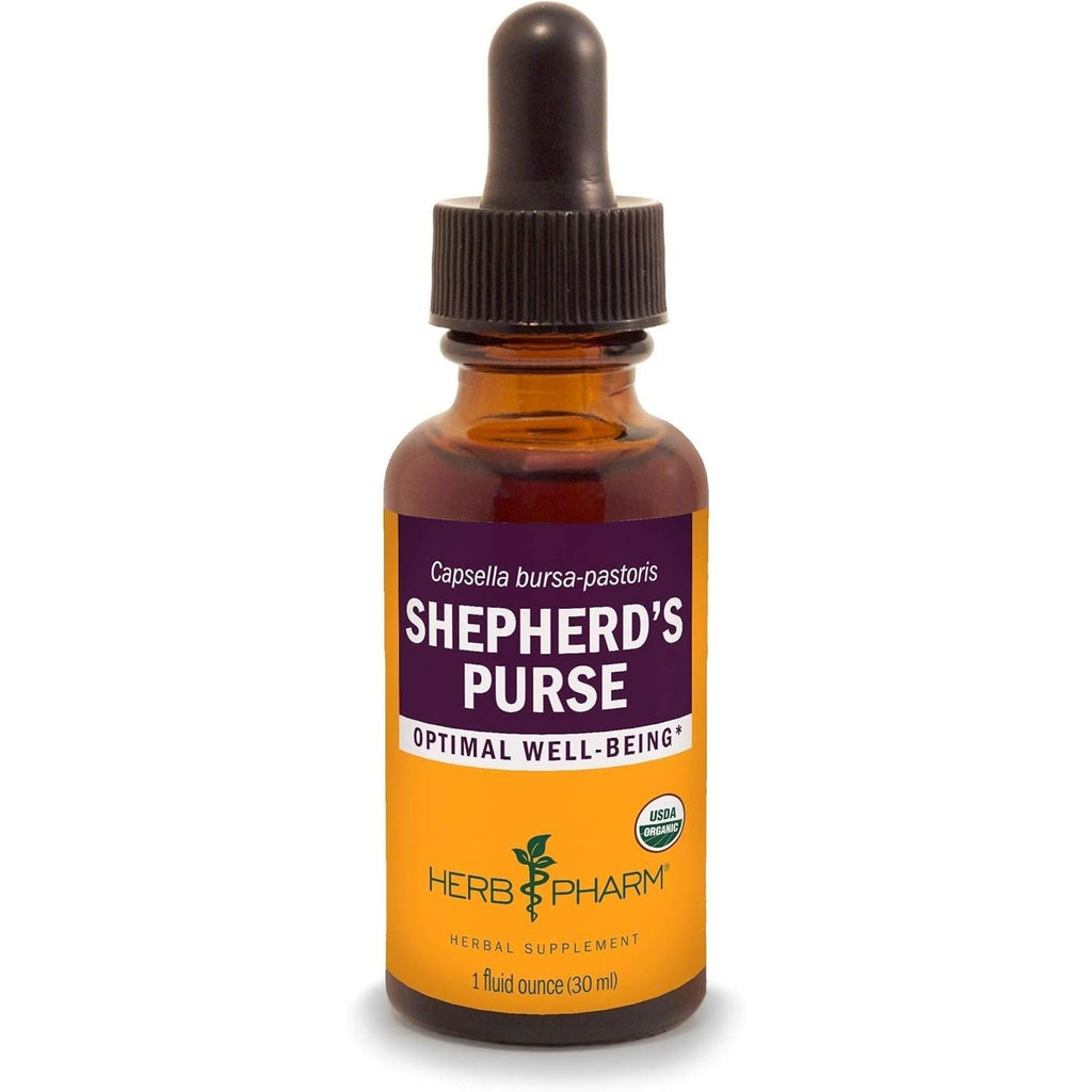 Buy now Herb Pharm Certified Organic Shepherd's Purse Liquid Extract, 1 Oz Default at indiglob india