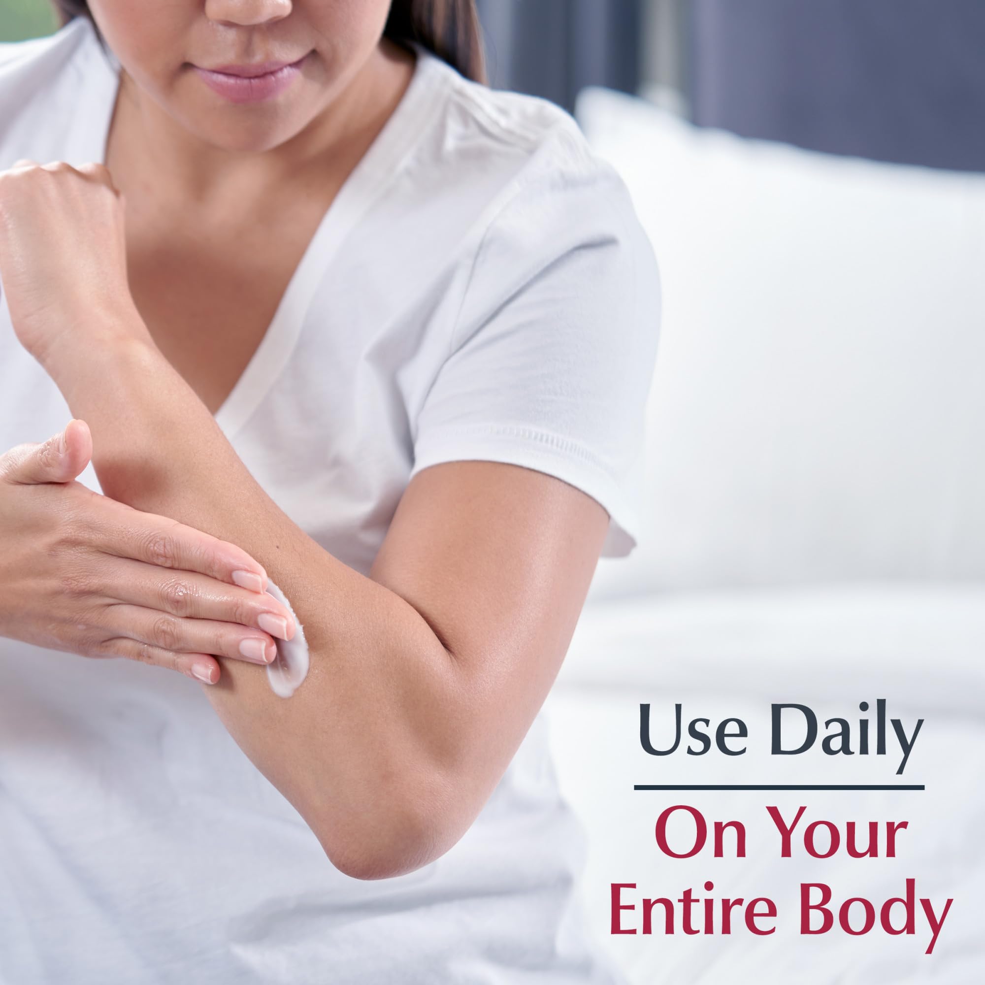 Buy now Eucerin Advanced Repair Body Cream for Very Dry Skin, Fragrance Free Daily Body Moisturizer, 16 Oz Jar at indiglob india