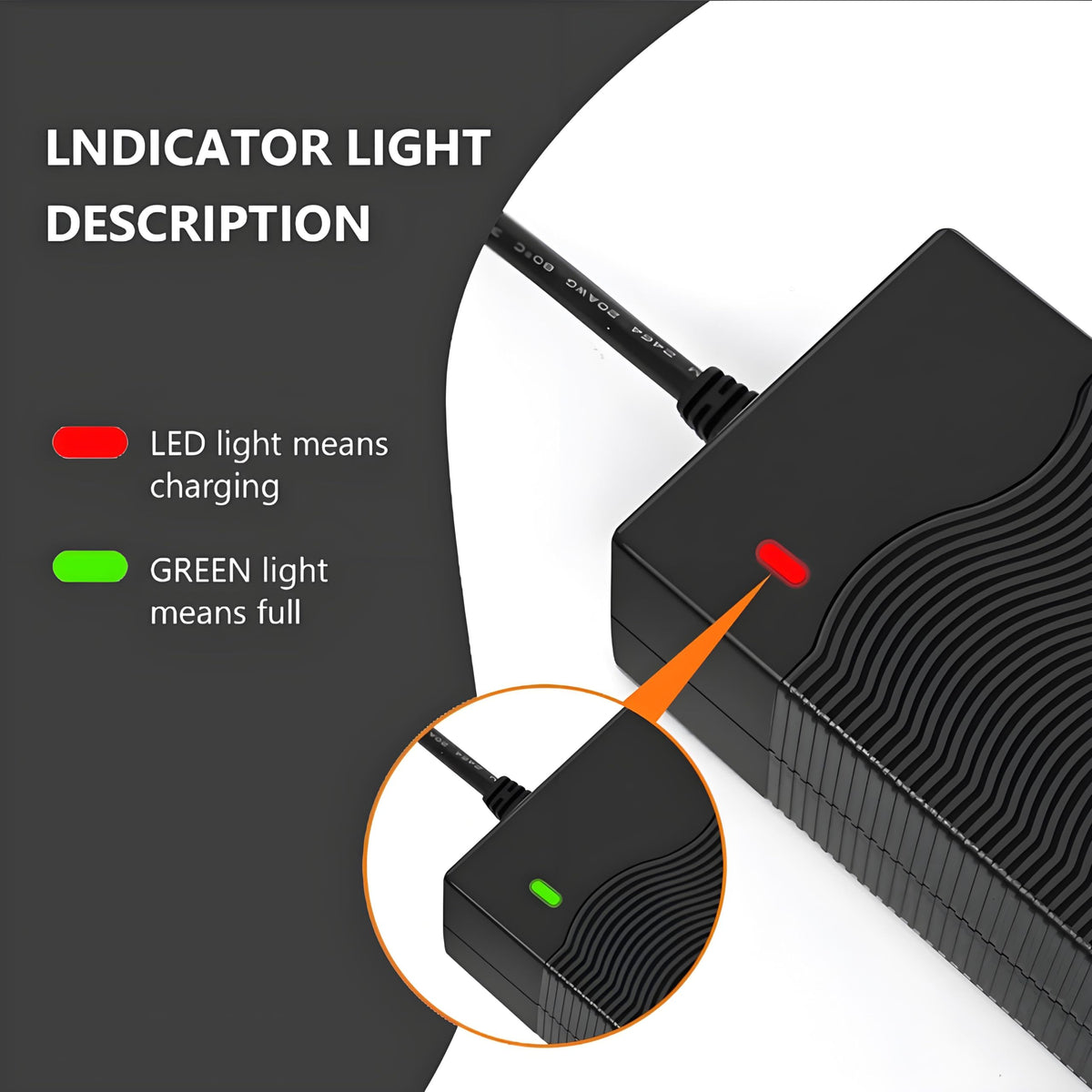 UL Listed 42V 2A Replacement Electric Scooter Charger for 36V with 4 Plugs, Compatible with Scooter Power Adapter