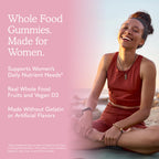 Garden of Life Organics Women's Gummy Vitamins - Berry - Certified Organic, Non-GMO, Vegan, Kosher Complete Multi - Methyl B12, C & D3 - Gluten, Soy & Dairy Free, 120 Real Fruit Gummies