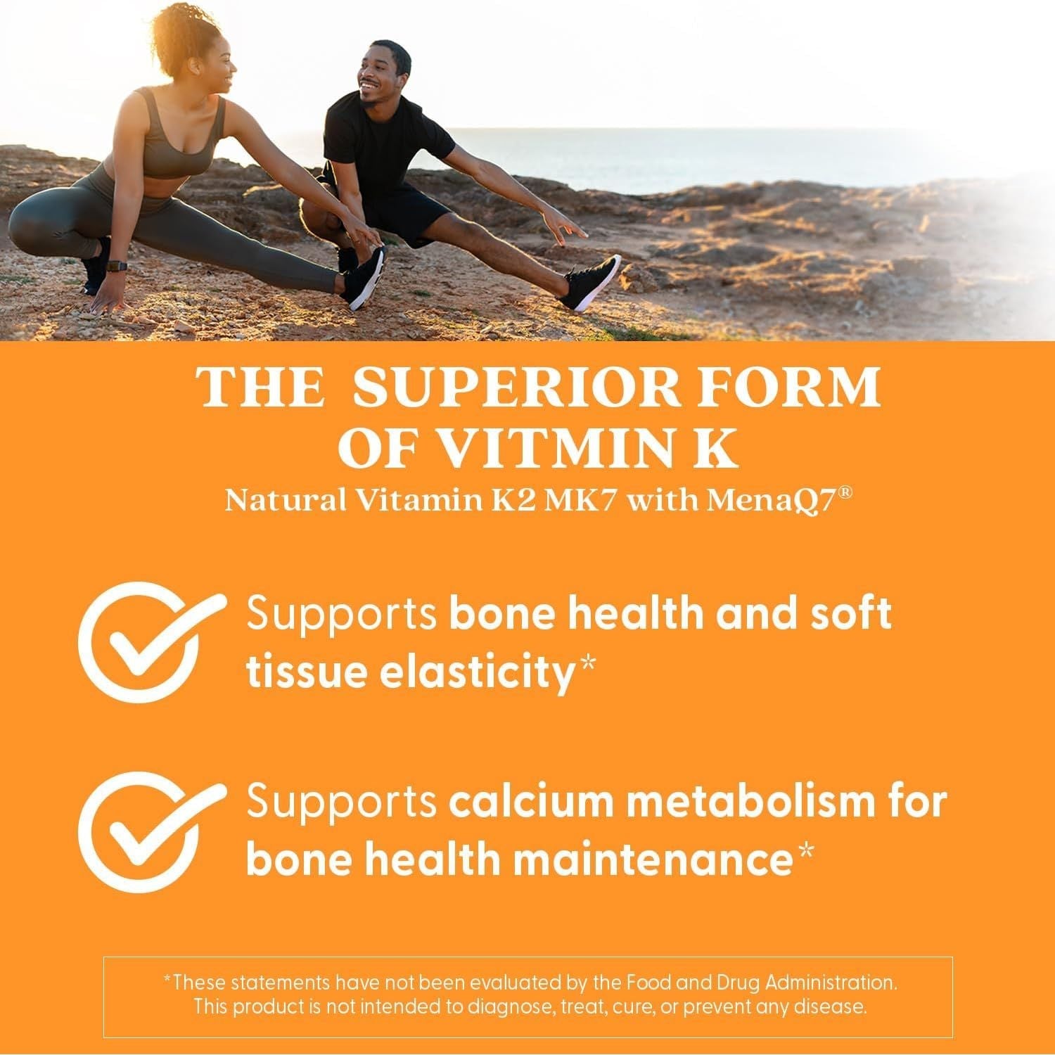 Buy now Doctor's Best Natural Vitamin K2 Mk-7 Capsule , Supports Bone Health & Soft Tissue Elasticity, 180 Ct at indiglob india