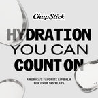 ChapStick Classic Original Americana Lip Balm with 24 Hour Moisture, 3-Pack