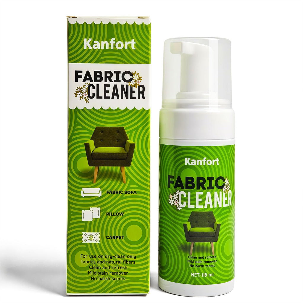 Upholstery Dry Cleaning Foam – No-Rinse Fabric Cleaner for Sofas, Couches & Car Seats, Quickly Lifts Stains & Dirt, Safe for Households with Kids & Pets, Easy-to-Use for Fresh & Spotless Furniture