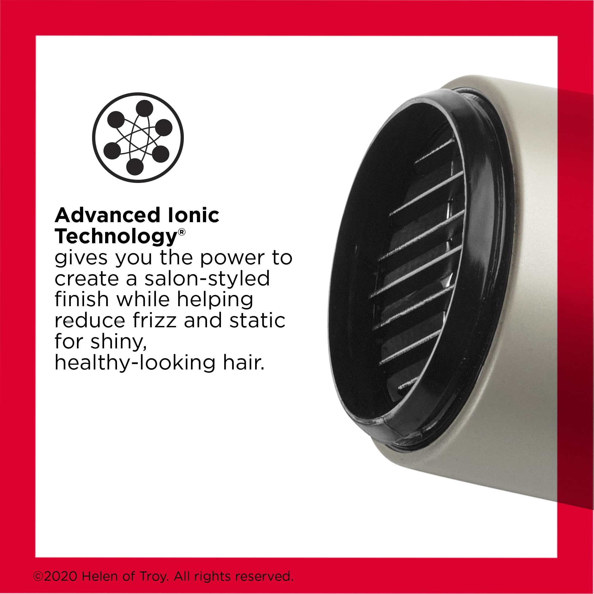 REVLON Turbo Hair Dryer | 1875 Watts of Maximum Shine, Fast Dry (Silver) | Built for Speed, Style & Shine, Fast Drying, Reduces Frizz, 3X Ceramic Coating