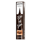 Buy now NYX PROFESSIONAL MAKEUP Epic Ink Liner, Waterproof Liquid Eyeliner with Vegan Formula - Dark Chocolate (Dark Brown Matte) at indiglob india