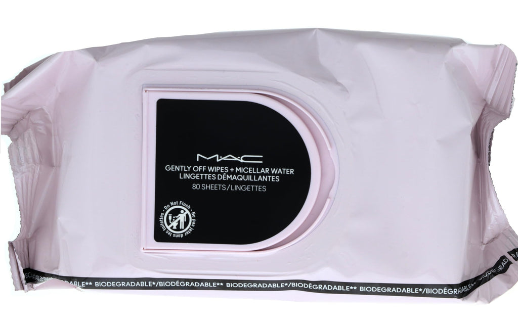 Buy now MAC Gently Off Wipes + Micellar Water at indiglob india