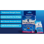 Buy now SmartGuard Premium Cleaner Crystals â€“(110 Cleanings)- Removes Stain, Plaque & Bad Odor from Dentures, Clear Braces, Mouth Guard, Night Guard & Retainers. at indiglob india