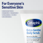 Cetaphil Exfoliating Face Wash, Gentle Daily Scrub, Sensitive Skin, 6 Fl Oz | Hypoallergenic, Non-Irritating, All Skin Types, Daily Exfoliation, Cleanses & Smooths, Dermatologist-Recommended, 2 X 6 Fl Oz