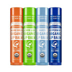 Buy now Dr. Bronner's - Organic Lip Balm Variety Peppermint, Orange Ginger, Naked, Lemon Lime) - Made with Organic Beeswax and Avocado Oil, For Dry Lips, Hands, Chin or Cheeks, 0.15 Ounce (Pack of 4) 0.15 Ounce (Pack of 4) Orange,Peppermint,Lemon Lime at indiglob india