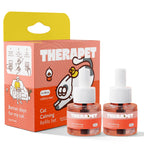 TherapetMD Cat Calming Diffuser Refill Kit (2-Pack, 60-Day Supply) – Cat Pheromone Refill for Stress, Pee Spraying, Fighting, Aggression, Meowing & Scratching – Use with TheraPet MD Diffuser
