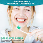 Navona 20 PCS Travel Toothbrush Set, Travel Size Folding Toothbrush